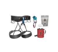 Black Diamond - Climbing Package - Momentum Harness - M'S Package Anthracite for Men - Size XS - Black Black XS