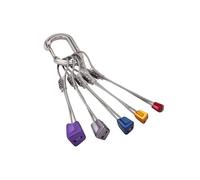Black Diamond - Climbing stoppers - Offset Stopper Set #7-11 in Aluminium - Purple Purple