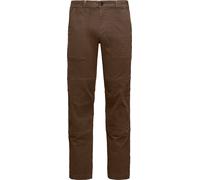 Black Diamond - Climbing trousers in organic cotton - M Dogma Pants Basalt for Men - Size 31 US - Brown Brown 31 US