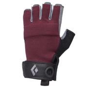 Black Diamond - Women's Crag Half-Finger Gloves - Gloves size XS, grey