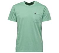 Black Diamond - Diamond Patch S/S Pocket Tee - T-shirt size XL, turquoise