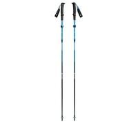 BLACK DIAMOND Distance Carbon FLZ Trekking and Running Poles, Pair of Foldable, Ultra Lightweight, Adjustable Length Carbon Fiber Hiking Poles, Desert Sky, 125cm