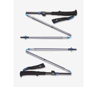 Black Diamond - Trekking/Running poles - Distance Flz Pewter in Aluminium - Size 140 cm - Grey Grey 140 cm