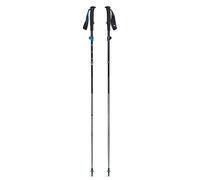 Black Diamond - Ultra-compressible trail running poles - Distance Flz Pewter in Nylon - Size 140 cm - Grey Grey 140 cm