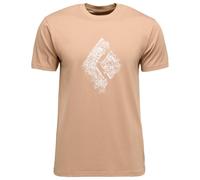 Black Diamond Engineered Diamond Short Sleeve T-shirt beige - L