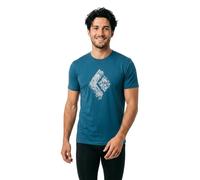 Black Diamond Engineered Diamond Short Sleeve T-shirt Intense Blue - XL