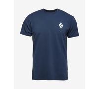 Black Diamond Equipment For Alpinist Short Sleeve T-Shirt Navy Blue - XL