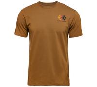 Black Diamond Faded SS Tee - T-shirt - Men's Dark Curry S
