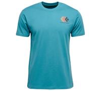 Black Diamond - Faded S/S Tee - T-shirt size S, turquoise