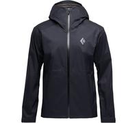 BLACK DIAMOND Fineline Stretch Shell - Men - Black - size XXL- model 2025 XXL