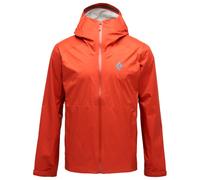 Black Diamond - Waterproof and breathable Jacket - M Fineline Stretch Shell Burnt Sienna for Men - Size S - Orange Orange S