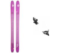 Black Diamond - Freerando bindings - Pack Helio Carbon 108 2026 for Men - Purple Purple 180 cm.187 cm