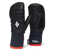 Black Diamond - Freeride mittens in PrimaLoft® and GORE-TEX - W Progression Mitts Black / Black for Women in Leather - Size L Black L