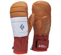 Black Diamond - Freeride mittens in PrimaLoft® and GORE-TEX - W Progression Mitts Henna Belay Blue for Women in Leather - Size L - Brown Brown L