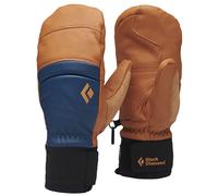 Black Diamond - Freeride mittens in PrimaLoft® - Spark Mitts Henna Ink Blue in Leather - Size M - Brown Brown M