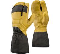 BLACK DIAMOND Guide Finger Gloves - Men - Yellow / Black - size 9.5/10- model 2026 9.5/10