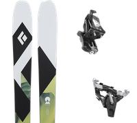 BLACK DIAMOND Helio Carbon 88 - Men - White / Black / Green - size 179- model 2025 179