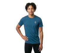 Black Diamond Heritage Alpinist Short Sleeve T-Shirt Indigo Blue - S