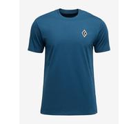 Black Diamond Heritage Alpinist Short Sleeve T-Shirt Indigo Blue - S
