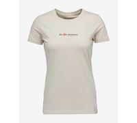 Black Diamond Heritage Wordmark Short Sleeve T-shirt Beige S Women