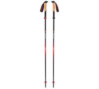 Black Diamond Pursuit Carbon FLZ trekking poles black red (pair) - 135