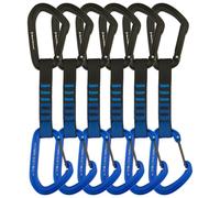 Black Diamond - Set of 6 quickdraws - Hotforge Hybrid Quickpack 12Cm Blue Blue