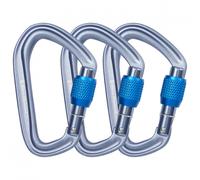 Black Diamond - Hotforge Screwgate 3 Pack - Screwgate carabiner grey