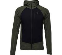 Black Diamond - Insulated and versatile fleece - M Coefficient LT Hybrid Hoody Tundra-Black for Men in Nylon - Size M - Khaki Khaki M