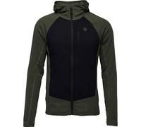 Black Diamond - Insulated fleece - M Coefficient LT Hybrid Hoody Tundra-Black for Men in Nylon - Size S - Green Green S