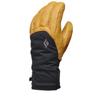 Black Diamond - Freeride gloves in PrimaLoft® and GORE-TEX - Legend Gloves Beeswax Black for Men in Leather - Size XL - Yellow Yellow