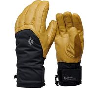 Black Diamond - Freeride gloves in PrimaLoft® and GORE-TEX - Legend Gloves Beeswax Black for Men in Leather - Size S - Yellow Yellow