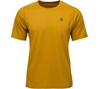 Black Diamond - Lightweight breathable T-shirt - M Distance SS Tech Tee Amber for Men - Size L - Yellow Yellow L