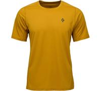 Black Diamond - Lightweight, breathable T-shirt - Men's - Distance SS Tech Tee - M Distance Ss Tech Tee Amber for Men - Size L - Yellow Yellow L