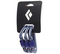 Carabiners Black Diamond Liteforge Screwgate Grey (Pack 3)
