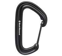 Black Diamond LiteWire climbing carabiner - Black