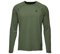 Black Diamond - T-Shirt - M Alpenglow LS Crew Tundra for Men - Size M - Green Green M