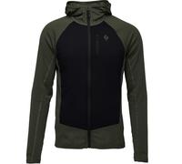 Black Diamond Coefficient LT Hybrid Hoody - Fleece jacket - Men's Tundra / Black XL