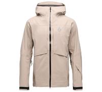 Black Diamond - Ski jacket - M Factor Shell Moonstone for Men - Size L - Beige Beige L