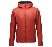 Black Diamond - M First Light Hybrid Hoody Iron Red - S - Mountaineering jacket