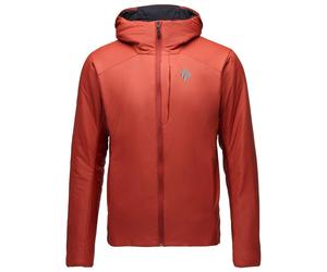 Black Diamond - M First Light Hybrid Hoody Iron Red - S - Mountaineering jacket