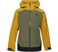 BLACK DIAMOND M Recon Stretch Ski Shell - Men - Green / Yellow / Black - size XL- model 2025 XL