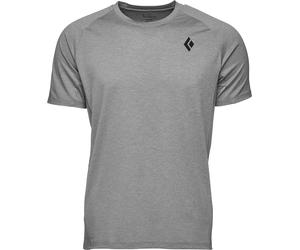 Black Diamond - Men's short-sleeved technical T-shirt - M Lightwire SS Tech Tee Steel Grey for Men - Size S Grey S