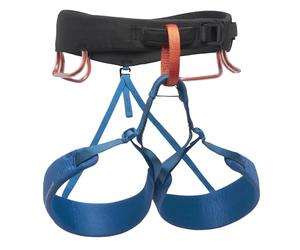 BLACK DIAMOND Men’s Momentum Rock Climbing Harness | Adjustable Waist & Leg Loops | Dual Core Construction | Lightweight Comfort | Kingfisher | XXL