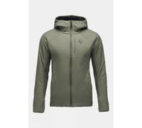 Black Diamond Mens First Light Hybrid Hoody Jacket Khaki Size