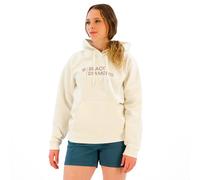 Black Diamond Mini Stacked Hoodie White S Women
