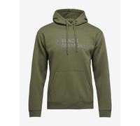 Black Diamond Mini Stacked Hoodie Forest Green - M