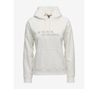 Women's hooded sweatshirt Black Diamond Mini PO Blanc L