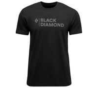 Black Diamond Mini Stacked Short Sleeve T-Shirt Black - S