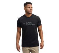 Black Diamond Mini Stacked Short Sleeve T-Shirt Black - S