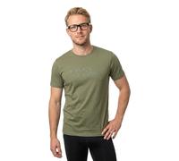 Black Diamond Mini Stacked Short Sleeve T-Shirt Forest Green - S